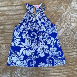 Lilly Pulitzer silk tank top